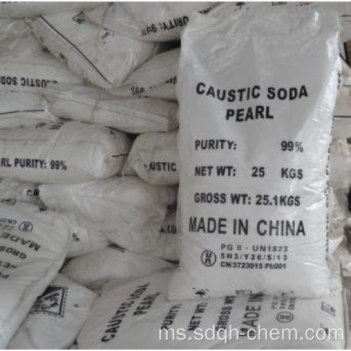 Flakes Pearls NAOH Sodium Hydroxide CAS NO 1310-72-2